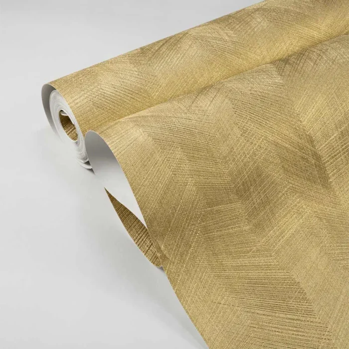 کاغذ دیواری کربن طرح بافت طلایی کد ۱۰۰۳۵