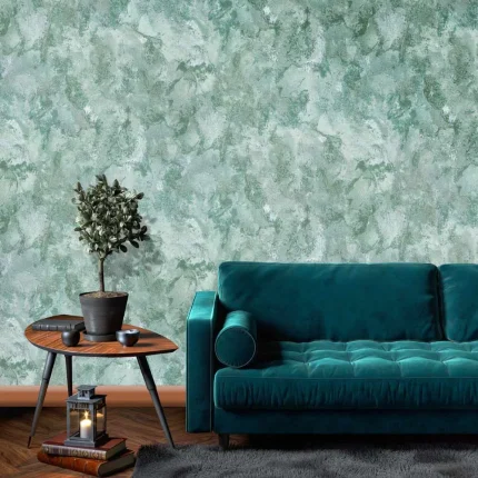 کاغذ دیواری کربن طرح پتینه سبز کد ۱۰۰۵۰