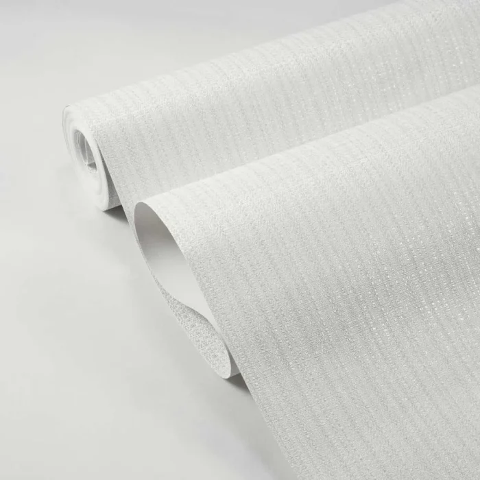 کاغذ دیواری کربن طرح بافت سفید کد ۱۰۰۵۲