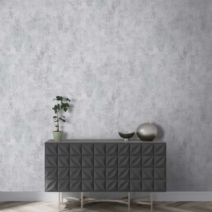 کاغذ دیواری کربن طرح پتینه خاکستری کد ۱۰۱۰۸