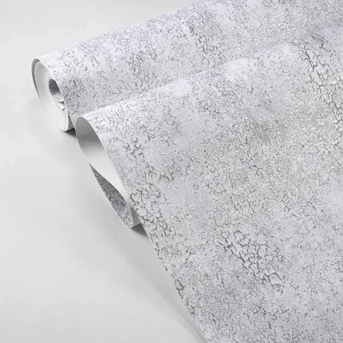 کاغذ دیواری کربن طرح پتینه خاکستری کد ۱۰۱۰۸
