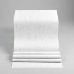 کاغذ دیواری H2O طرح ساده سفید کد 904W