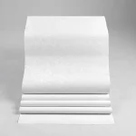 کاغذ دیواری H2O طرح ساده سفید کد 915W