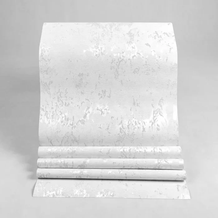 کاغذ دیواری H2O طرح ساده سفید کد 934W